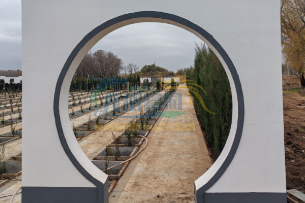 龙凤墓园墓区展示